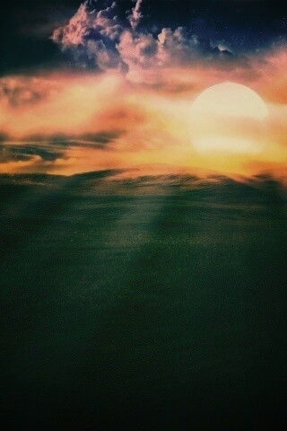 Белое солнце обои