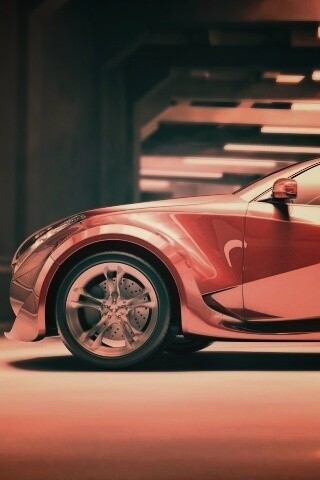 Красный концепт обои