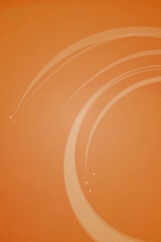 Оранжевая спираль обои