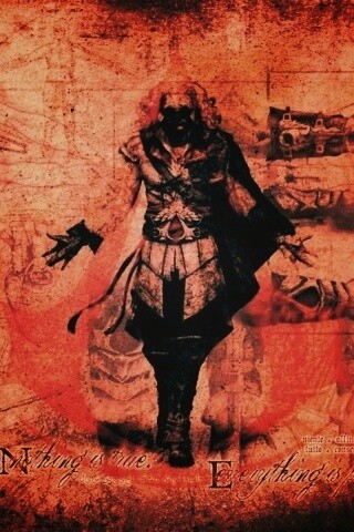 Гравюра Assasins Creed обои