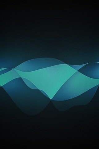 Синии волны обои