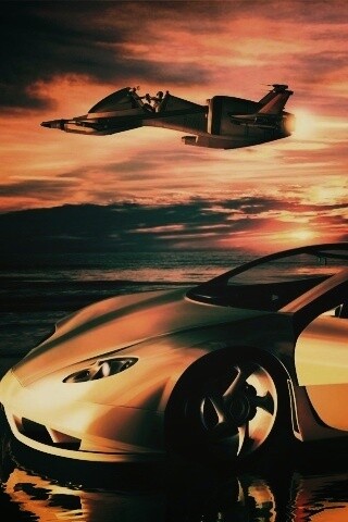 Транспорт будущего обои