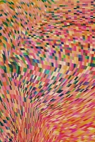 Пиксельная воронка обои