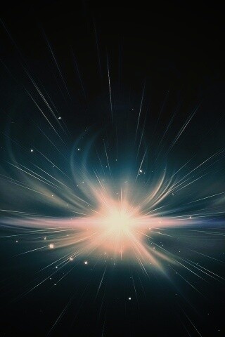 Летящий на тебя свет обои