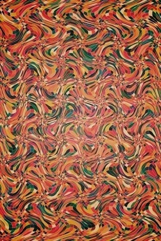 Кривые разноцветные клеточки обои