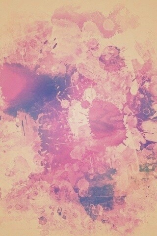 Синие и фиолетовые кляксы обои