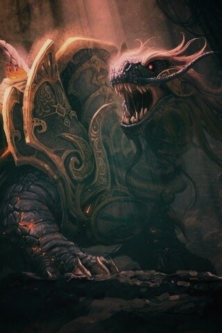 Драон-черепаха обои