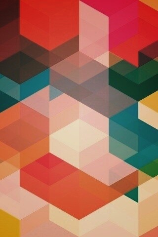 Разноцветные параллелограммы обои