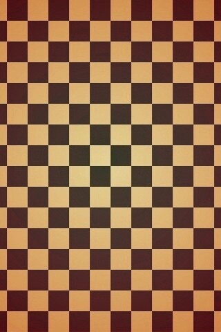 Красно-желтая клетка обои