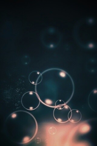 Пузыри в темной воде обои