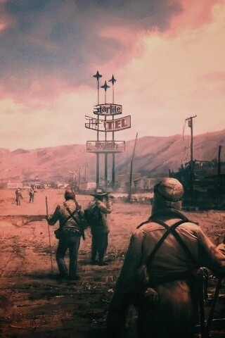 Постапокалиптический вид обои