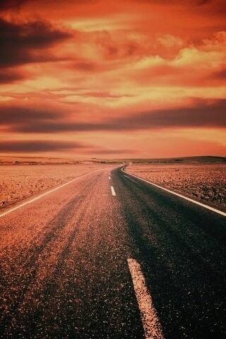 Дорого к горизонту обои