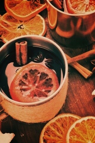 Уютный глинтвейн обои