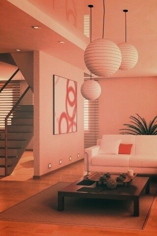 Китайская гостинная обои