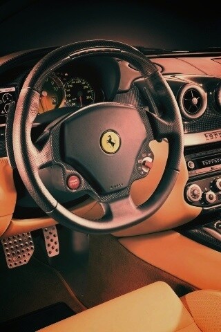 Салон феррари обои