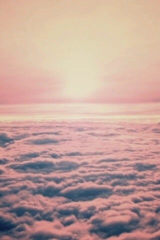 Над облаками обои