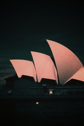 Здание оперного театра в Сиднее обои