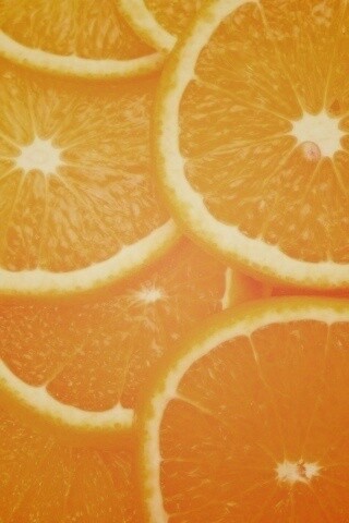 Апельсиновые дольки обои