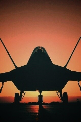 Истребитель F22 обои