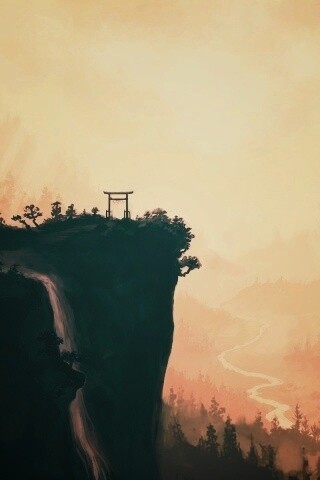 Пейзаж в китае обои