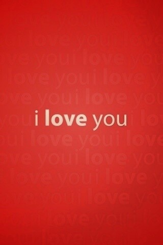 Я люблю тебя обои