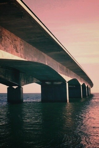 Опоры моста обои