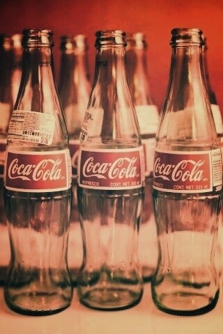Бутылки Кока Колы обои