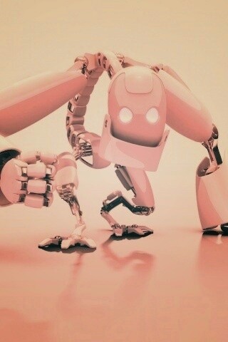 Крадущийся робот обои