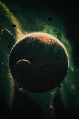 Неизвестная планета обои