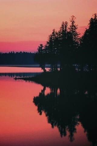 Вечерний пейзаж обои