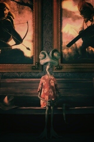 Ранго между двух картин обои