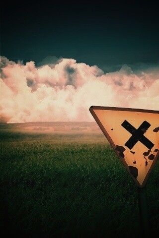 Знак с крестом обои