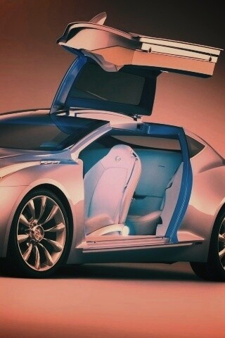 Buick Riviera с распахнутой дверцей обои