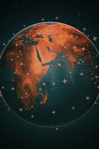 Воздушные коридоры обои