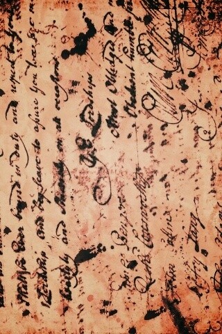 Старинное письмо обои