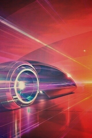 В закат обои