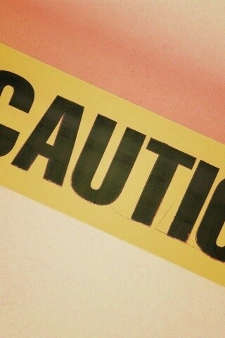 Caution  обои