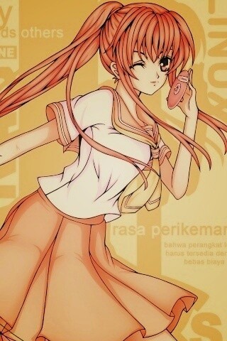 Ubuntu  в аниме обои