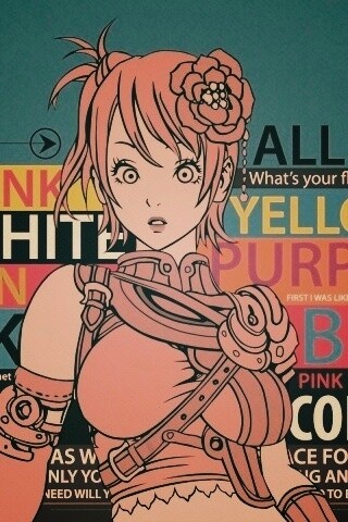 Раскрась её обои