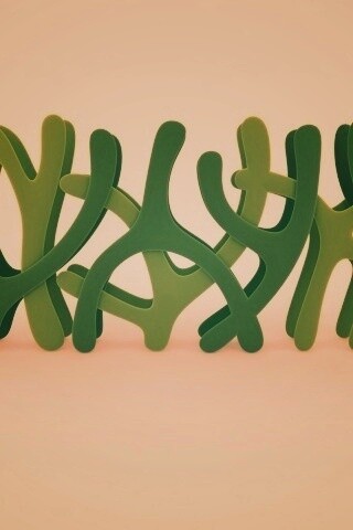 Абстрактные растения обои