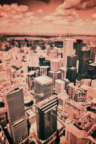 ЧБ фото города обои