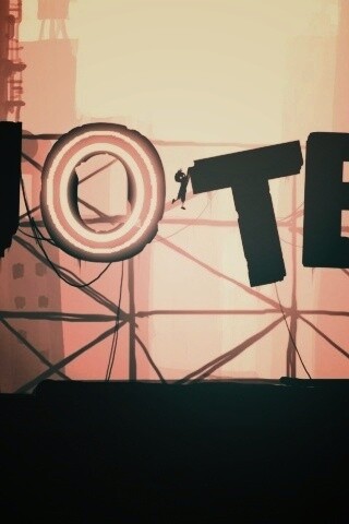 Мальчик из Limbo на вывеске "Hotel" обои