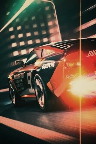 Ночное нитро обои