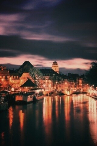 Город Страсбург обои