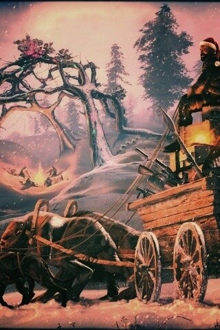 Новогодний Сталкер обои