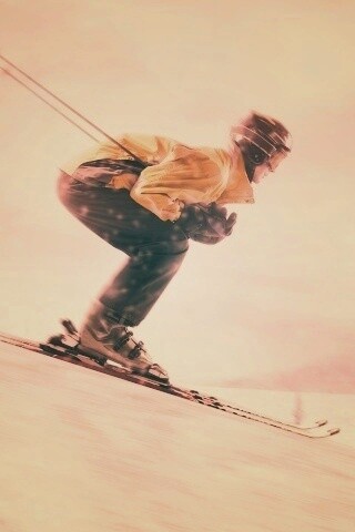 Горнолыжник обои