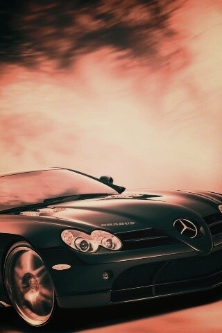 Двухместный мерседес обои