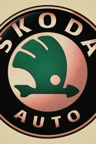 Логотип Skoda обои