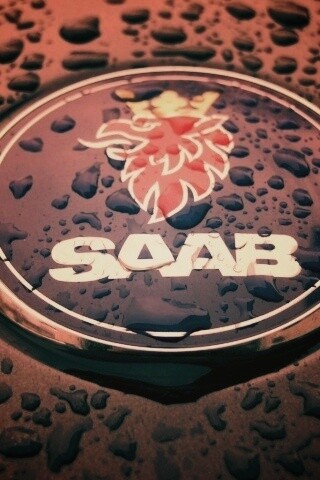 Логотип Saab обои