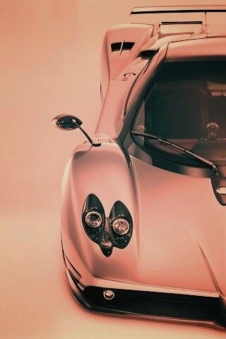 Pagani Zonda спереди обои